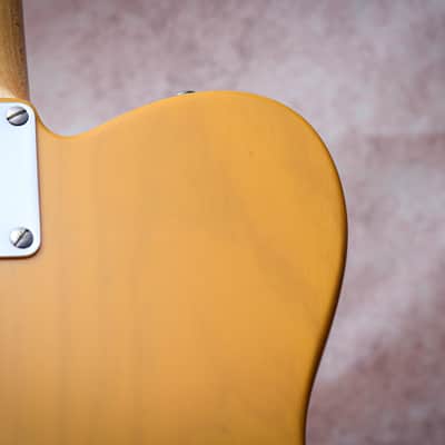 FENDER USA American 52' Vintage Reissue Telecaster "Butterscotch Blonde + Maple" (2003) image 15