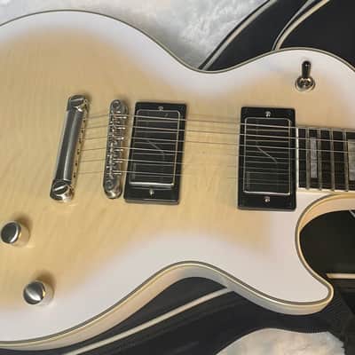 NEW ! Epiphone Les Paul Prophecy Electric Guitar - Aged White Tiger Burst - Authorized Dealer - 8.3lbs - G05320 image 4