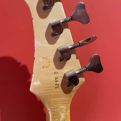 Hamer USA Cruise Bass 1982 - Pearlescent Ivory image 8