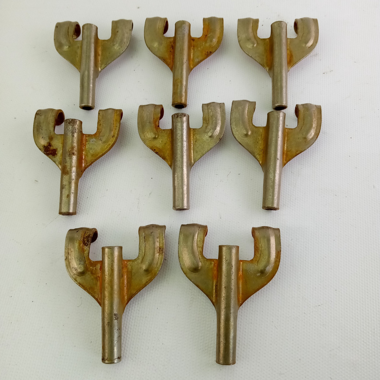 Gretsch 8 Threaded Drum T-Rod Claws Single-Tension Snare/Bass/Tom Nickel Vintage — main photograph
