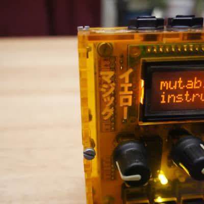 Shruthi-1 Yellow Magic (Original Mutable Instruments Kit Build) image 2