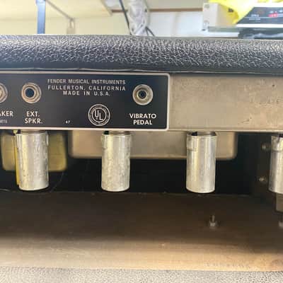 Fender Band Master 1966 - Blackface - AB763 Circuit image 7