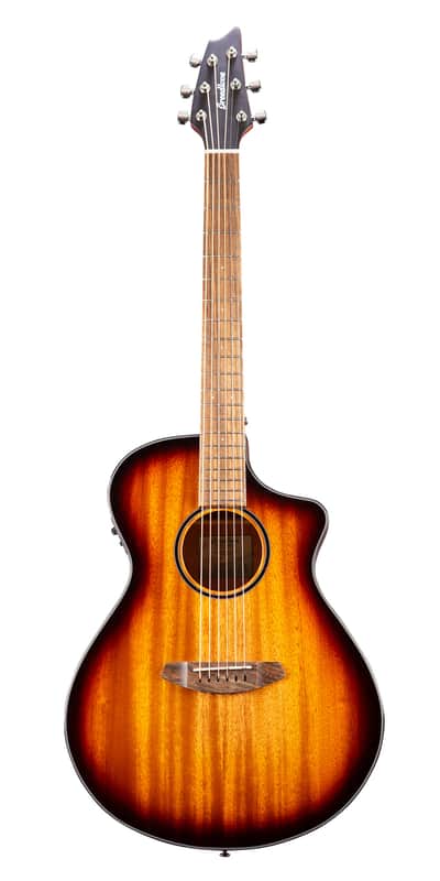 Breedlove Discovery S Concert Edgeburst CE Acoustic-Electric Guitar - African Mahogany image 1