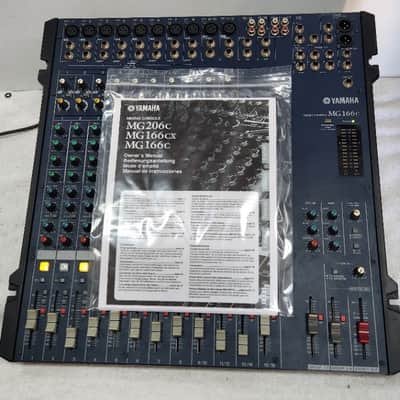 YAMAHA MG166C Mixer ,8 Mic/line + 4 Stereo Line + Rack Mount image 2