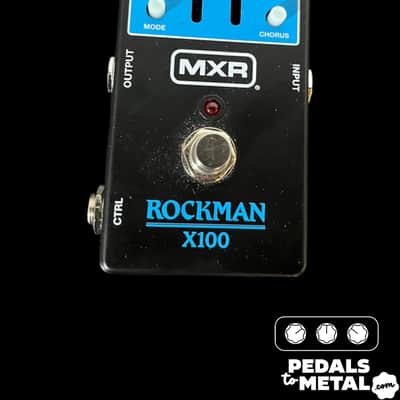 MXR MX100 Rockman X100 Analog Tone Processor 2025 - Present - Black / Blue X14107 image 3