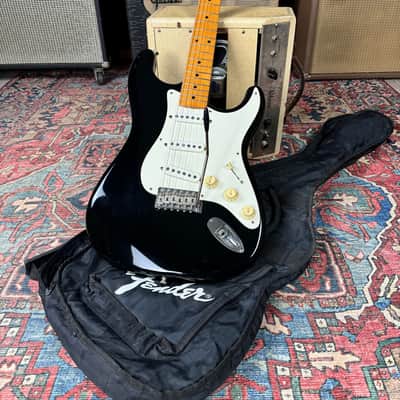 Fender 1957 Vintage Reissue Stratocaster ST-57 Black Texas Specials - 1993 image 3