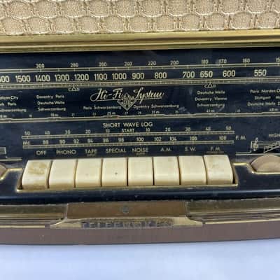 Telefunken Opus 6 HiFi Radio System Licensed by Armstrong Amplifier West Germany image 4