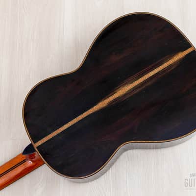 1987 Sakazo Nakade No. 5000 Vintage Classical Guitar German Spruce + Brazilian Rosewood w/ Case image 18
