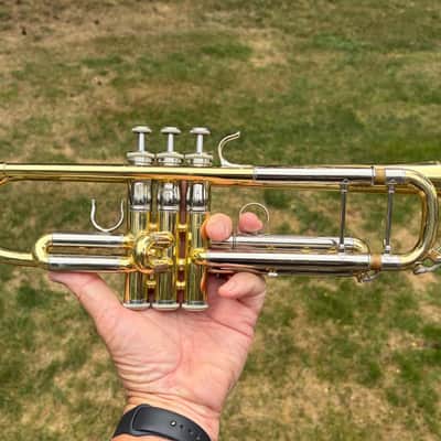 Yamaha YTR - 6335H Mark II Early 90's - Brass/Silver image 8