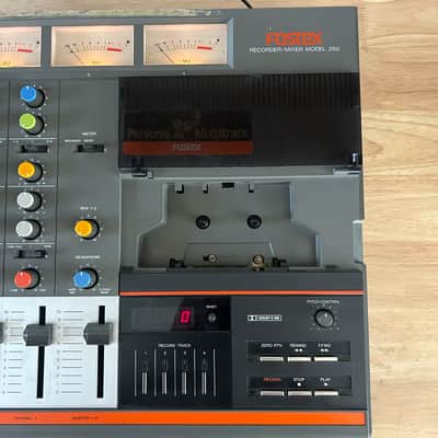 Fostex Model 250 4-Track Cassette Recorder / Mixer 1980s image 4