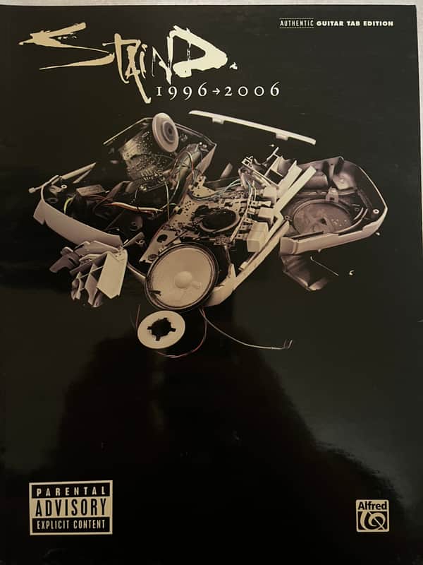 Staind - 1996 -2006 - Guitar Tab / Tablature Book image 1