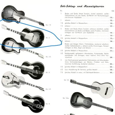 Soli (Hanika) - Hofner-style archtop ~1959 made in Germany image 15