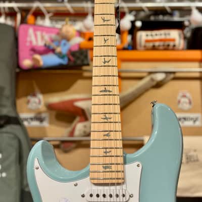 PRS LEFTY STONE BLUE MAPLE SILVER SKY John Mayer Signature Super Limited image 7