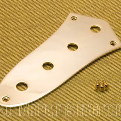 AP-0640-G Gold Jazz Bass Control Plate Large Potentiometer CTS Holes