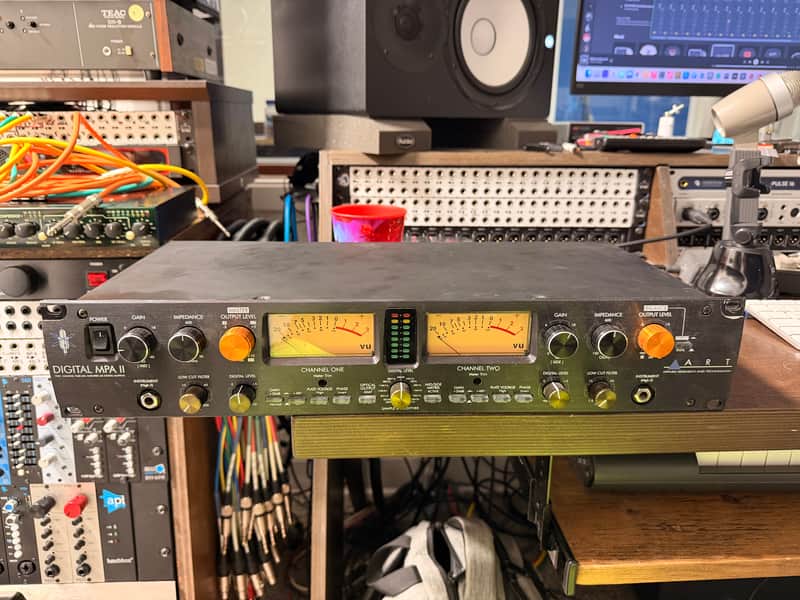 ART Pro MPA II 2-Channel Microphone Preamp 2009 - Present - Black image 1