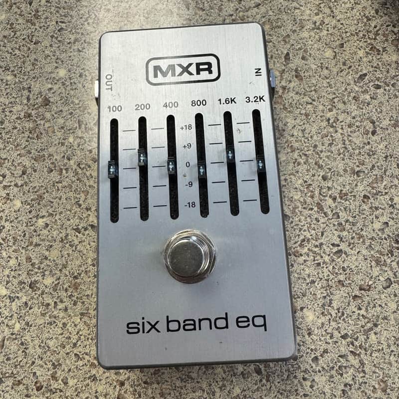 MXR M109S Six Band EQ 2016 - Present - Silver image 1