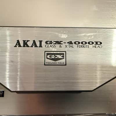 Akai GX-4000D 1/4" 4-Track 2-Channel Tape Recorder 1978 - 1985 - Silver image 7