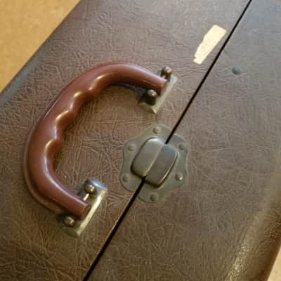 RCA 16" Transcription Player turntable Model 2S7 ED with tonearm, 6AQ5 tube amp, 8" AlNiCo speaker 2S7ED 1949 - Brown Tolex image 17