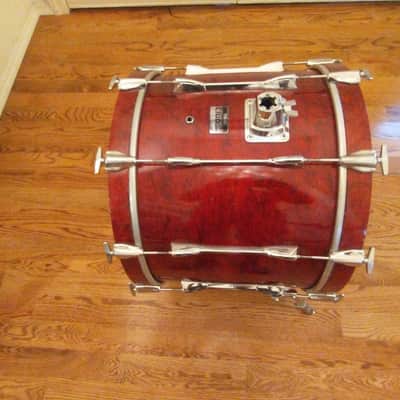 Yamaha Vintage Club Custom 22 X 16 Bass Drum, Made In Japan Top Line Drum !y image 6