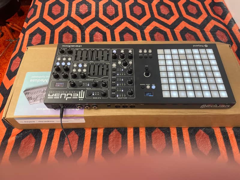 Polyend Dreadbox Medusa Hybrid Synthesizer 2018 - 2021 - Black image 1