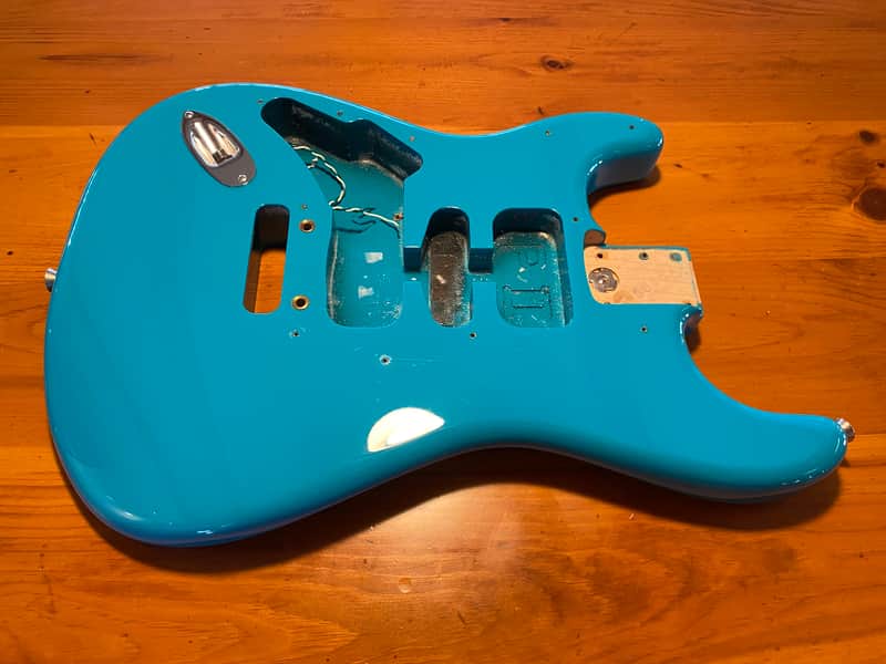 Fender American Professional ii Stratocaser Body Left Handed W/ Neck Plate image 1