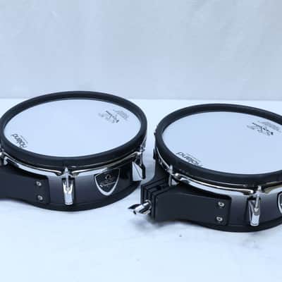 TWO Roland PD-105 BK V Drum 10" Mesh Head PD105 VDrum image 1