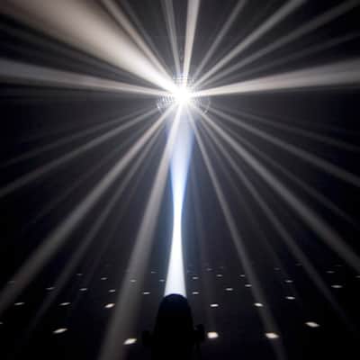 Chauvet DJ LED Pinspot 2 High Powered Mirror Ball Spot Light+Gel Pack+Extra Lens image 4