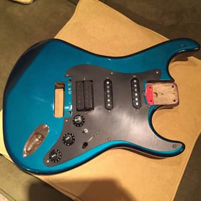Kramer Pacer Deluxe C Series body loaded  Floyd Rose  Ready 1983 blue image 9
