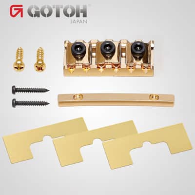 NEW Gotoh GHL-2 Locking Nut - Top mount type - 1-11/16"(R4) 43mm width - GOLD