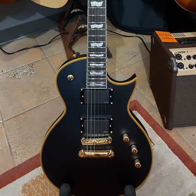 ESP LTD EC-1000 with Ebony Fretboard - Vintage Black image 1