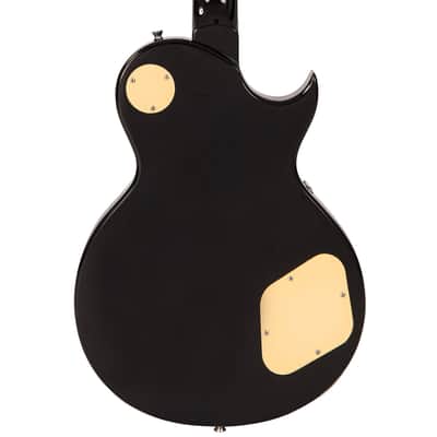 Vintage V10 Coaster Series Electric Guitar Pack ~ Left Hand Boulevard Black image 8