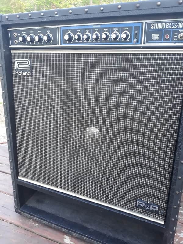 Vintage 1980 Roland Studio Bass 100 (SB100) 1X15 Amplifier | Reverb