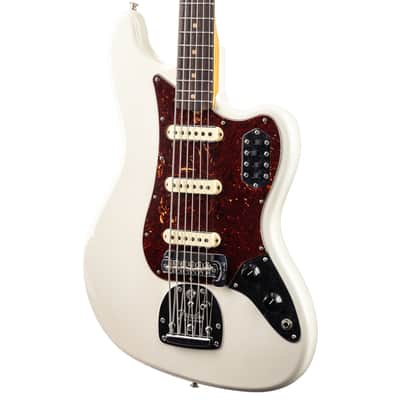 Fender Custom Shop Bass VI Deluxe Closet Classic - Aged Olympic White (737) image 2