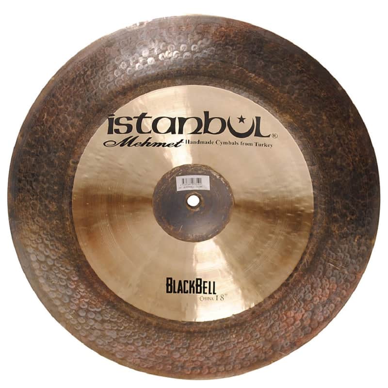 Istanbul Mehmet Cymbals 18" Blackbell Shiny China image 1