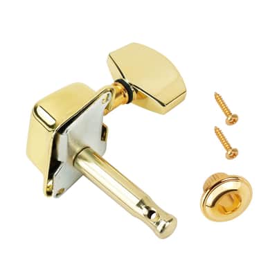 3L3R Guitar Tuning Pegs Keys 15:1 Ratio Semi-Closed Guitar String Tuning Keys Machines with 45 Degree Fixing Tag for Les Paul LP SG Electric or Acoustic Guitar Pack of 6 JT/JXQ-13 Golden image 5