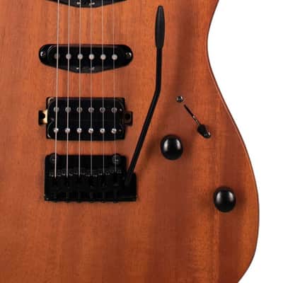 Tagima NTMS-DF Stella Natural Satin Mahogany Electric Guitar - Demo image 2
