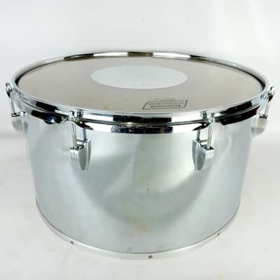 Ludwig 10x18"Timp-Tom Drum #700 Vintage '79 Chrome-Wood COW 6Ply Maple Bass Jazz image 5
