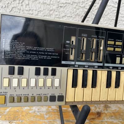 Vintage Fisher SCK-30 Stereo Music Composer Synthesizer Keyboard For Parts Or Repairs  80s image 2