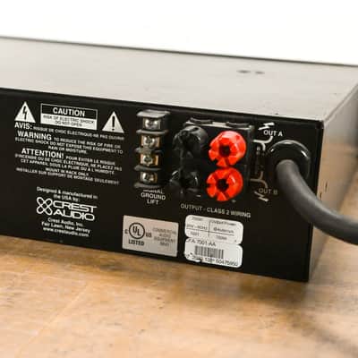 Crest Audio 7001 2-Channel Power Amplifier CG011TA image 7