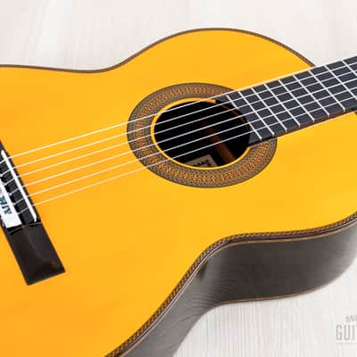 1987 Sakazo Nakade No. 5000 Vintage Classical Guitar German Spruce + Brazilian Rosewood w/ Case image 7