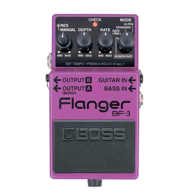 Boss BF-3 Stereo Flanger Pedal - Open Box image 1