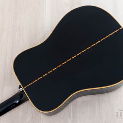 1984 Gibson Dove Vintage Dreadnought Acoustic Guitar Ebony w/ Case image 18