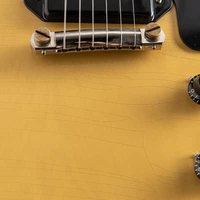 Gibson Custom Murphy Lab 1957 Les Paul Junior TV Yellow Ultra Light Aged image 6