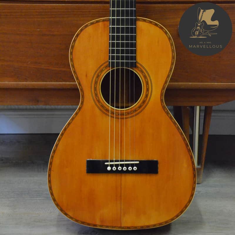 Regal Fancy Parlor Guitar 0 Size 1900s Natural image 1