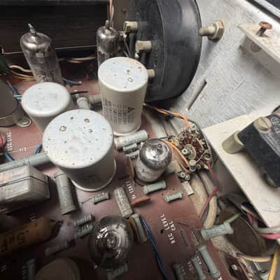 TEAC Berlant Concertone 507 Tube Preamplifier stereo Pair Tam radio Tamura TR-405 output transformers vintage ( Ampex 350 351 ) image 10