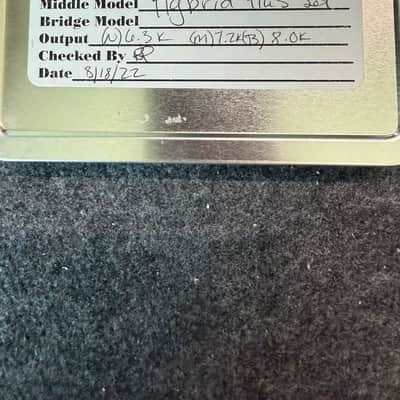 Porter Pickups Hyprid Plus Strat Pickups 2022 - Cream image 3
