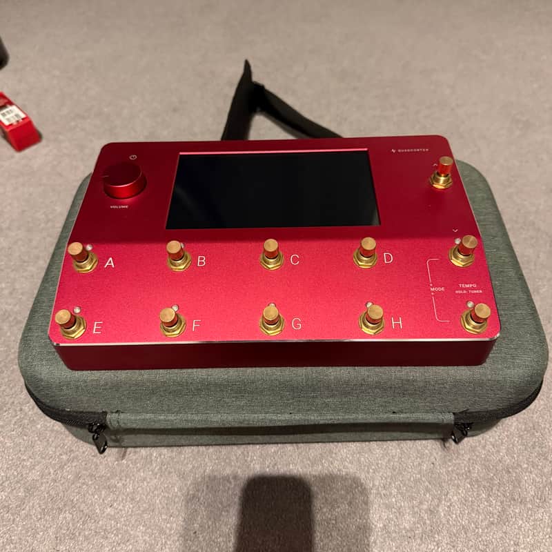 2021 – Present Neural DSP Quad Cortex Red/Gold