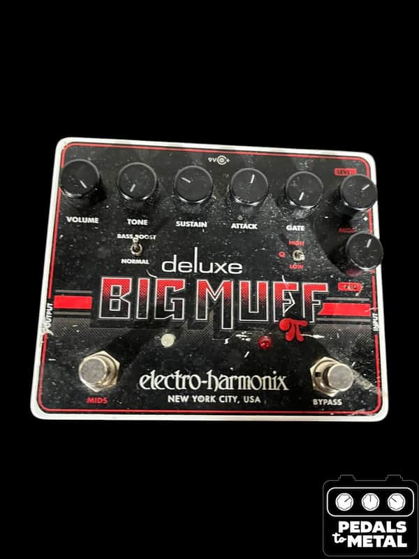 Electro-Harmonix Deluxe Big Muff Pi Distortion / Sustainer 2014 - Present - Black / Red - X16136 image 1