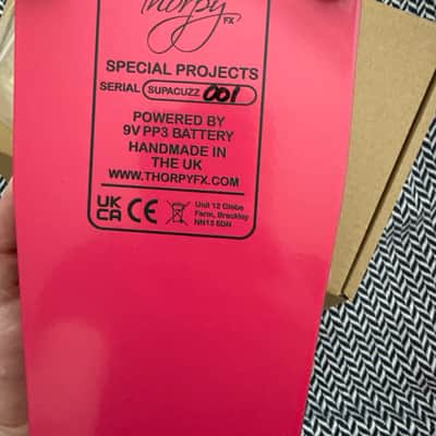 ThorpyFX SUPASCUZZ Rare Limited Edition Fuzz Pedal Number 1 of 5 image 3