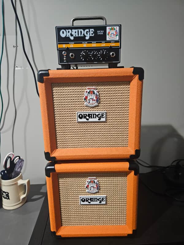 Orange Micro Dark 20-Watt Guitar Amp Head 2015 - Ministack image 1